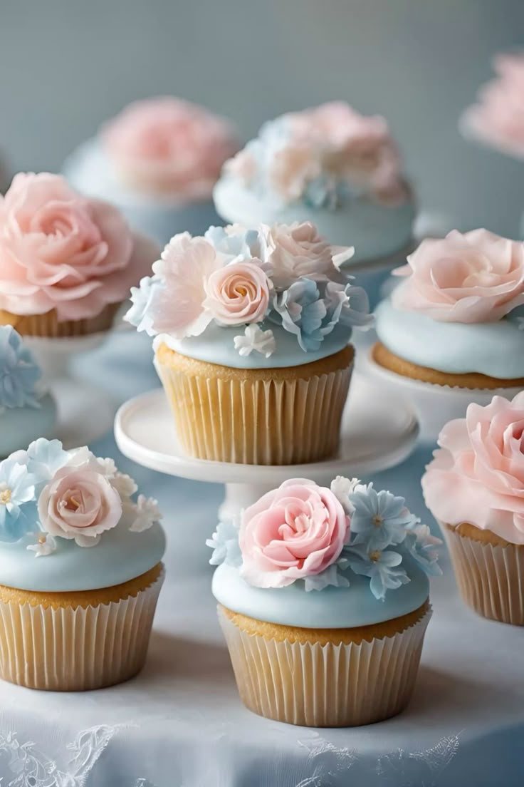 Cupcakes pastel